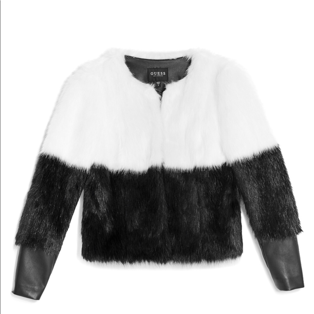 **NEW w/TAGS** Guess Faux Fur Sammi Jacket